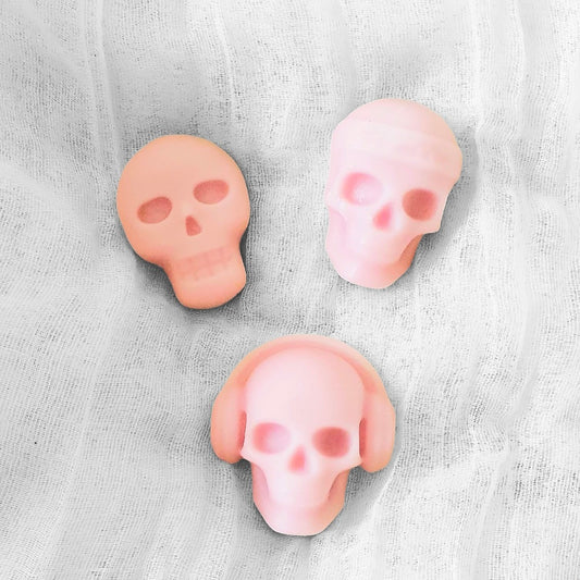 Rosey quartz skull
